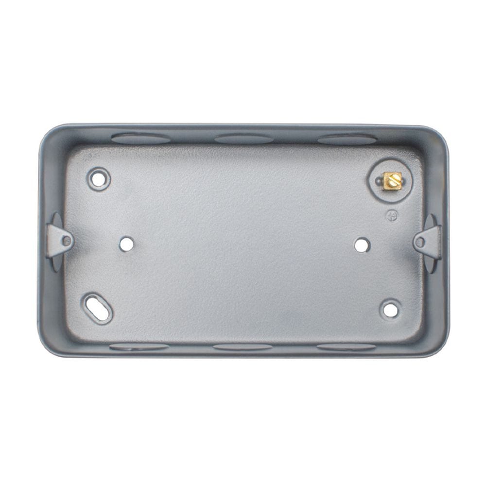 EuroLite Electrical Grey / Box Eurolite Metal Clad Box - Metal Clad