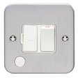 EuroLite Electrical Grey / Switched Fuse Spur Eurolite Metal Clad Switched Fuse Spur - Metal Clad