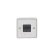 EuroLite Electrical Satin Stainless Steel / 2 Gang Switch / (With Black Trim) Eurolite Stainless Steel 2 Gang Switch - Satin Stainless Steel (With Black Trim)
