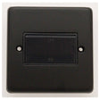 EuroLite Electrical Matt Black / Fan Switch / (With Black Trim) Eurolite Stainless Steel Fan Switch - Matt Black (With Black Trim)