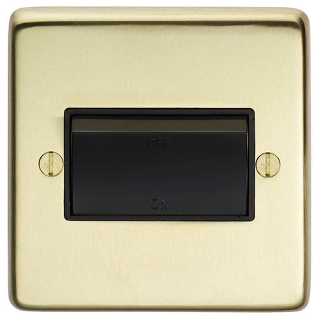 EuroLite Electrical Satin Brass / Fan Switch / (With Black Trim) Eurolite Stainless Steel Fan Switch - Satin Brass (With Black Trim)