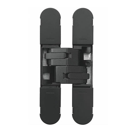 Eurospec Hinges Matt Black Varnish / Concealed Hinges / 4" x (102mm) Eurospec - 100mm Ceam 3D Concealed Hinge 1131 - Matt Black Varnish