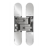 Eurospec Hinges Polished Nickel / Concealed Hinges / 4" x (102mm) Eurospec - 100mm Ceam 3D Concealed Hinge 1230 - Polished Nickel