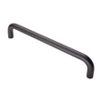 Eurospec Door Furniture Matt Black / Pull Handles (Bolt Through) Eurospec - 19mm D Pull Handle 300mm Centres - Matt Black