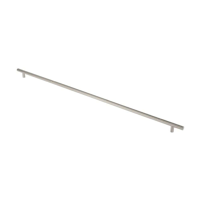 Eurospec Door Furniture Satin Stainless Steel / Pull Handles (Bolt Through) Eurospec - 30mm Straight T Pull Handle 1630mm Centres - Satin Stainless Steel