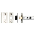 Eurospec Locks & Latches Nickel Plated / Tubular Mortice Latch / 2.5" Eurospec - 64Mm Ce B/T Tubular Mortice Latch Square - Nickel Plate