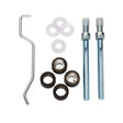 Eurospec Door Furniture Matt Black Eurospec - Back To Back Fixing Pack - Matt Black