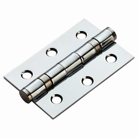Eurospec Hinges Polished Chrome / Ball Bearing Hinges / 3" (76mm) Eurospec - Ball Bearing Hinge Non Grade 76 x 51mm - Polished Chrome