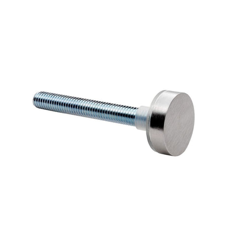 Eurospec Door Furniture Satin Stainless Steel / Fixing Packs Eurospec - Bolt Cap Fixing Pack to Suit 22mm Pull Handle