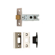 Eurospec Locks & Latches Nickel Plated / Tubular Mortice Latch Eurospec - Bolt Through Tubular Latch Square - Nickel Plate