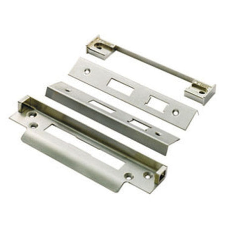 Eurospec Locks & Latches Satin Stainless Steel / Sashlock Rebate Sets Eurospec - BS Rebate Set (SashLock) Cylinder-Satin Stainless Steel