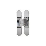 Eurospec Hinges Silver / Concealed Hinges / 3" (76mm) Eurospec - Ceam 3d Concealed Hinge 929 76mm- Silver