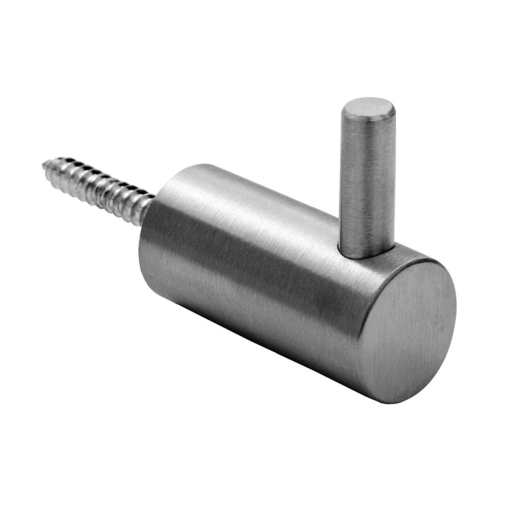 Eurospec Accessories Satin Stainless Steel / Single Coat Hooks Eurospec - Coat Hook - Satin Stainless Steel