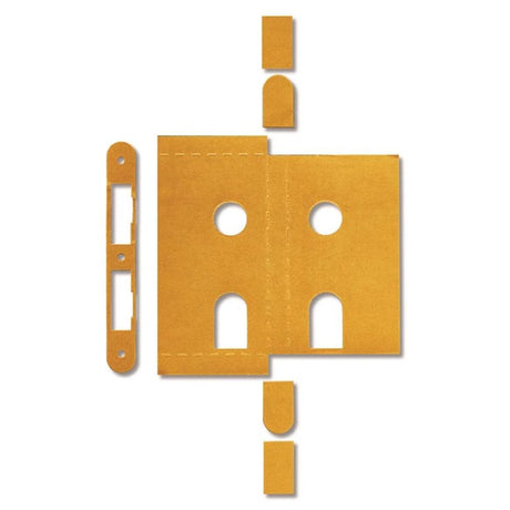 Eurospec Locks & Latches N/A / DIN Euro Deadlock Eurospec - Din Dead Strike Plate Kit For Din Locks S/A Fd30/60 (Fs263)