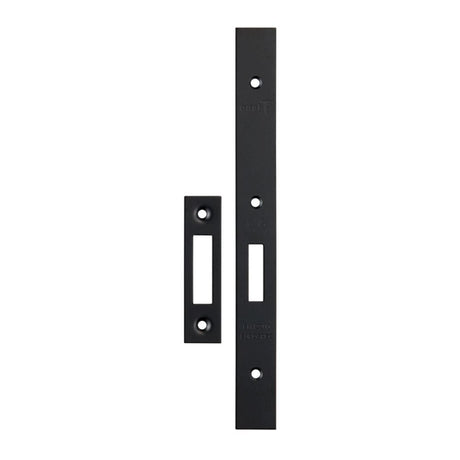 Eurospec Locks & Latches Matt Black / DIN Accessory Pack Eurospec - Din Deadlock Forend & Strike Pack