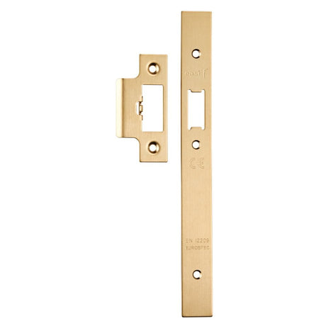 Eurospec Locks & Latches Satin Brass / DIN Accessory Pack Eurospec - Din Latch Forend & Strike Pack