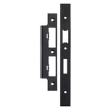 Eurospec Locks & Latches Matt Black / DIN Accessory Pack Eurospec - Din Sash Bathroom Forend & Strike Pack