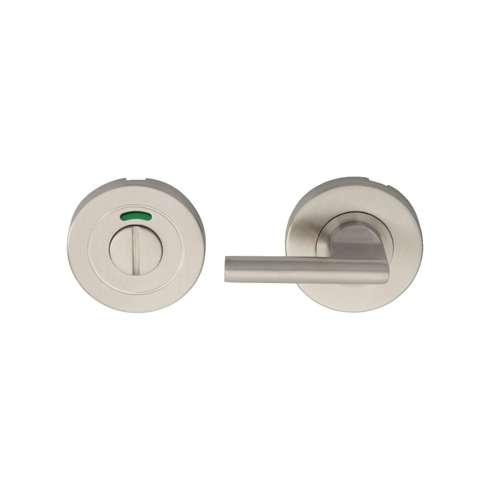 Eurospec Door Furniture Satin Stainless Steel / No / Easy Turn & Release Eurospec - Disabled Thumbturn & Release - Satin Stainless Steel