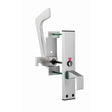 Eurospec Door Furniture Satin Anodised Aluminium / No / Easy Turn & Release Eurospec - Disabled Toilet Handle Set SAA - Satin Anodised Aluminium