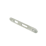 Eurospec Locks & Latches Satin Stainless Steel / Fixing Packs Eurospec - Easi - T Forend Strike and Fixing Pack - Radius Forend - Satin Stainl