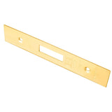 Eurospec Locks & Latches PVD / Fixing Packs Eurospec - Easi T Forend Strikes & Fixing Pack Deadlocks-PVD-Square Forend - PVD