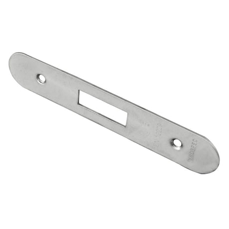 Eurospec Locks & Latches Satin Stainless Steel / Fixing Packs Eurospec - Easi T Forend Strikes & Fixing Pack Deadlocks - Radius Forend - Satin