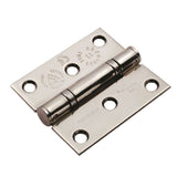 Eurospec Hinges Polished Stainless Steel / Ball Bearing Hinges / 3" (76mm) Eurospec - Enduro Grade 11 Ball Bearing Hinge 76 x 66mm - BSS