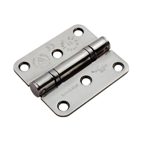 Eurospec Hinges Polished Stainless Steel / Ball Bearing Hinges / 3" (76mm) Eurospec - Enduro Grade 11 Ball Bearing Hinge Radius 76 x 66mm - BSS
