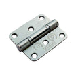 Eurospec Hinges Satin Stainless Steel / Ball Bearing Hinges / 3" (76mm) Eurospec - Enduro Grade 11 Ball Bearing Hinge Radius 76 x 66mm - SSS