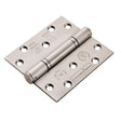Eurospec Hinges Satin Stainless Steel / Ball Bearing Hinges / 4" x (102mm) Eurospec - Enduromax Grade 13 Thrust Bearing Hinge - SSS