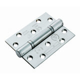 Eurospec Hinges Satin Stainless Steel / Ball Bearing Hinges / 4" x (102mm) Eurospec - Enduromax Grade 13 Thrust Bearing Hinge - SSS