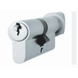 Eurospec Locks & Latches Polished Chrome / 30 x 30mm / Euro Cylinder & Turn Eurospec - Euro Cylinder and Turn - Polished Chrome