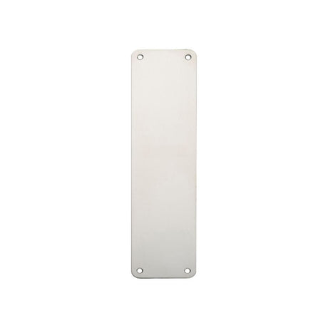 Eurospec Door Furniture Polished Stainless Steel / Finger Plates / 300 x 75mm Eurospec - Finger Plate Plain 300 x 75mm - PSS