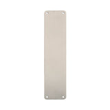 Eurospec Door Furniture Satin Stainless Steel / Finger Plates / 350 x 75mm Eurospec - Finger Plate Plain 350 x 75mm - SSS