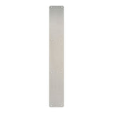 Eurospec Door Furniture Satin Stainless Steel / Finger Plates / 650 x 75mm Eurospec - Finger Plate Plain 650 x 75mm - SSS