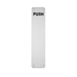 Eurospec Door Furniture Polished Stainless Steel / Finger Plates / 300 x 75mm Eurospec - Finger Plate Push 300 x 75mm - PSS