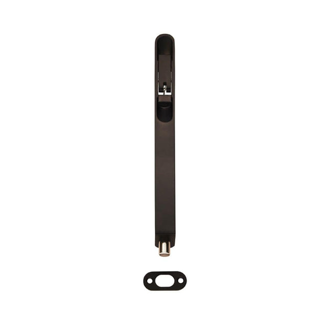 Eurospec Accessories Matt Black / Flush Bolts Eurospec - Flush Bolt Radius - Matt Black