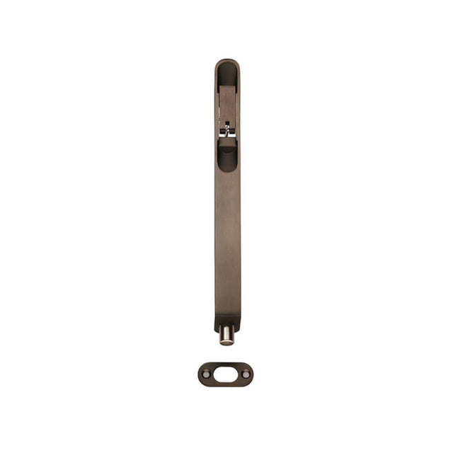 Eurospec Accessories Matt Bronze / Flush Bolts Eurospec - Flush Bolt Radius - Matt Bronze