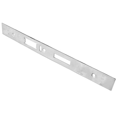 Eurospec Locks & Latches Bright Stainless Steel / DIN Accessory Pack Eurospec - Forend Strike & Fixing Pack To Suit Din Escape Lock-Bright Stainless