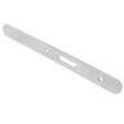 Eurospec Locks & Latches Bright Stainless Steel / DIN Accessory Pack Eurospec - Forend Strike & Fixing Pack To Suit Din Euro Deadlock-Bright Stainles