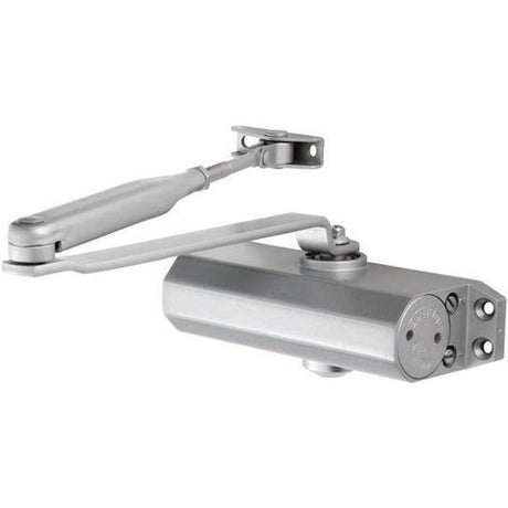 Eurospec Door Furniture Silver / Door Closers / Size 3 Eurospec - General Overhead Door Closer Fixed Power Size 3 - Silver