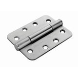 Eurospec Hinges Satin Stainless Steel / Concealed Hinges / 4" x (102mm) Eurospec - Grade 14 Concealed Bearing Triple Knuckle Hinge Radius - SSS