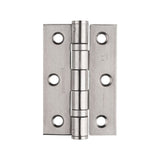 Eurospec Hinges Satin Stainless Steel / Ball Bearing Hinges / 3" (76mm) Eurospec - Grade 7 Ball Bearing Hinge 76 x 51mm - SSS