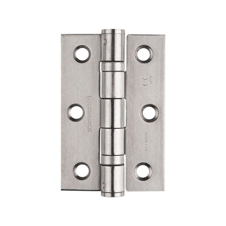 Eurospec Hinges Satin Stainless Steel / Ball Bearing Hinges / 3" (76mm) Eurospec - Grade 7 Ball Bearing Hinge 76 x 51mm - SSS