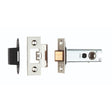 Eurospec Locks & Latches Nickel Plated / Tubular Mortice Latch / 3" Eurospec - Heavy Sprung Tubular Latch 76mm - Nickel Plate