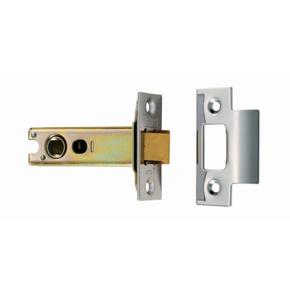 Eurospec Locks & Latches Satin Stainless Steel / Tubular Mortice Latch / 3" Eurospec - Heavy Sprung Tubular Latch 76mm - Satin Stainless Steel