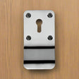 Eurospec Door Furniture Satin Stainless Steel / Mortice Key Cylinder Pulls Eurospec - Lock Profile Cylinder Pull - Satin Stainless Steel