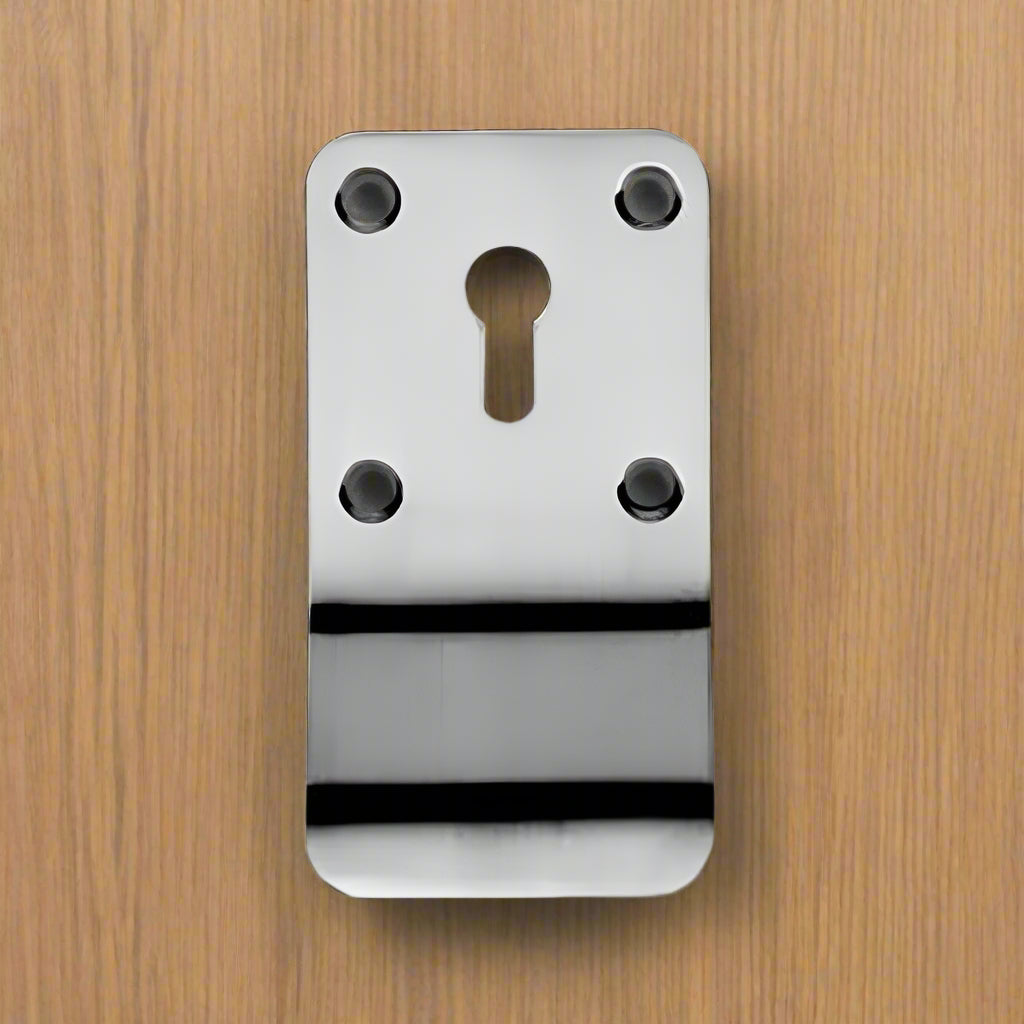 Eurospec Door Furniture Satin Stainless Steel / Mortice Key Cylinder Pulls Eurospec - Lock Profile Cylinder Pull - Satin Stainless Steel