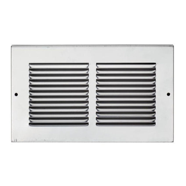 Eurospec Accessories Silver / 200 x 197mm / Louvre Grille Face Plate Eurospec - Louvre Grille Face Plate Cover 200 x 197mm - Silver