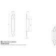 Eurospec Locks & Latches Nickel Plated Eurospec - Metal Box Keep To Suit Easi - T Architectural Sashlock